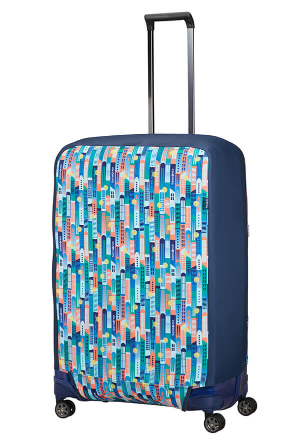 Samsonite Ta Revolution Foldable Luggage Cover XL  City Print