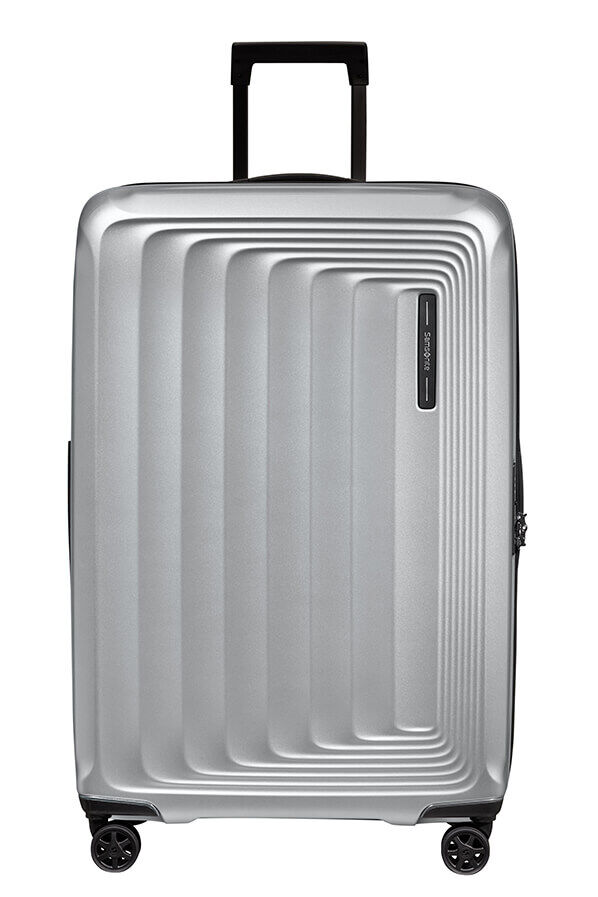 Samsonite Nuon Spinner Expandable 75cm  Matt Silver