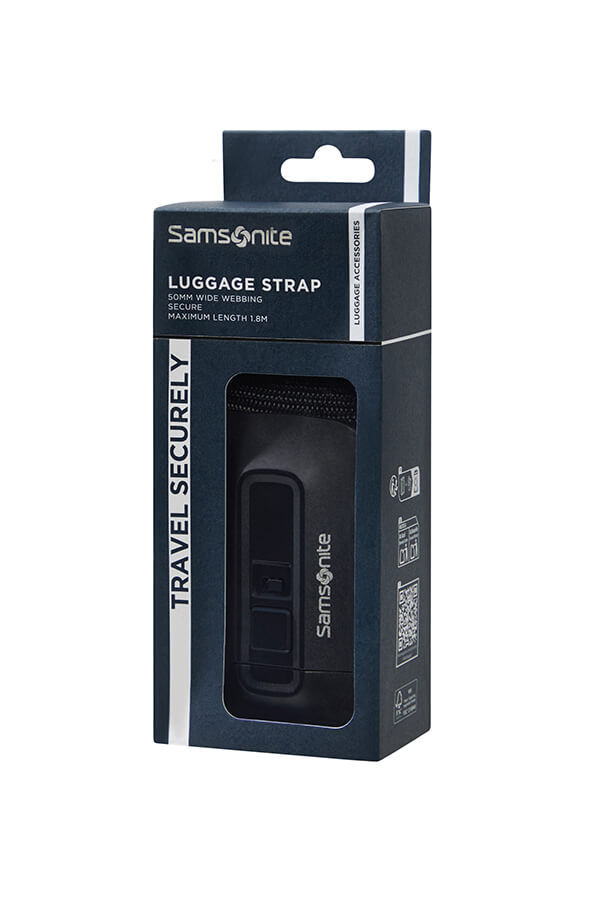 Samsonite Ta Revolution Luggage Strap 50mm  Black