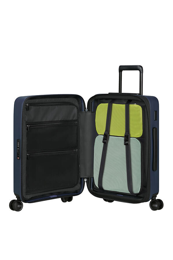 Samsonite Restackd Spinner Expandable Easy Access 55cm  Midnight
