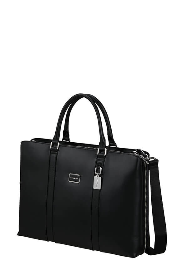 Image Biz Leather Aktat&aacute;ska 15.6" | Samsonite Image Biz Leather Briefcase 15.6'  Black