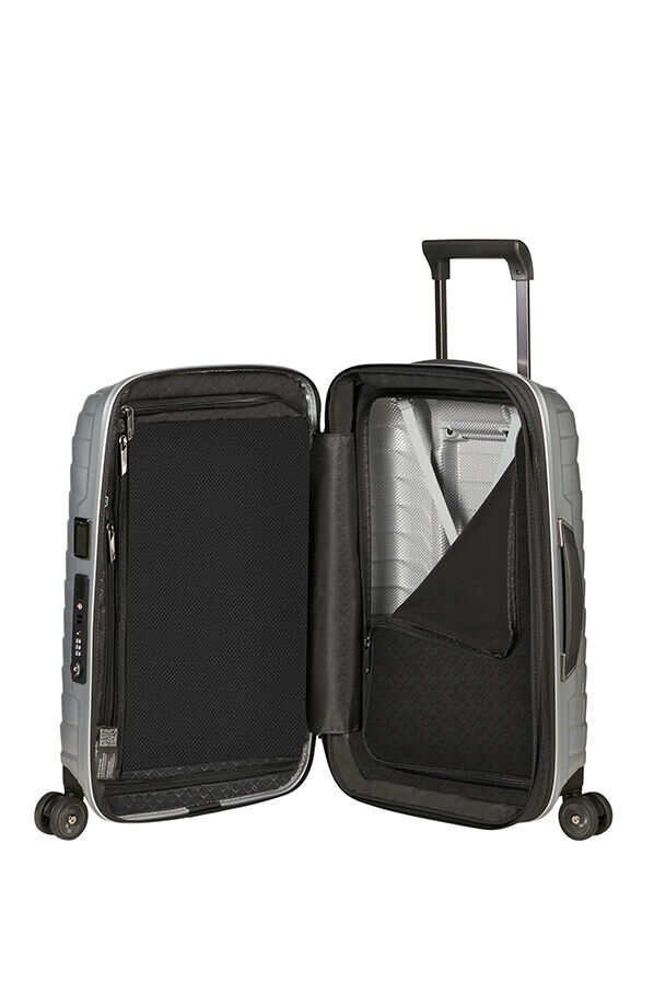 Samsonite Proxis Spinner Expandable Length 35cm 55cm  Silver